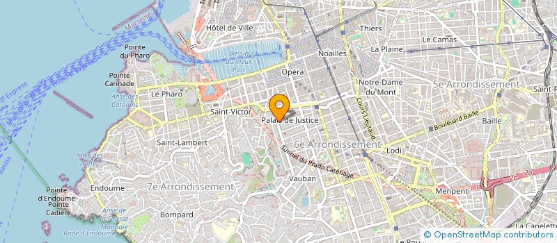 localisation de l'entreprise SINDRES  MARSEILLE