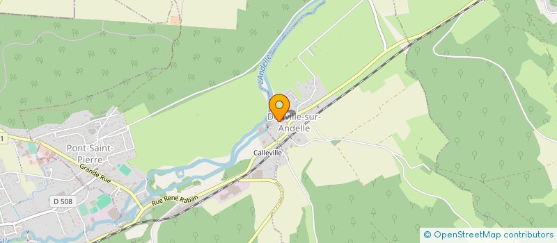 localisation de l'entreprise SINDUDDA PROD  DOUVILLE-SUR-ANDELLE