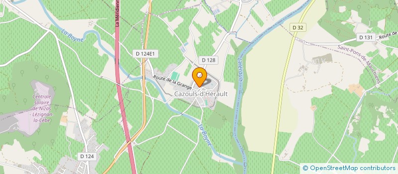 localisation de l'entreprise SINDY  CASTELNAU-DE-GUERS