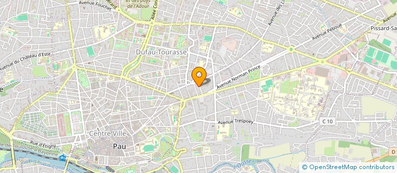 localisation de l'entreprise SINE ALEA à PAU