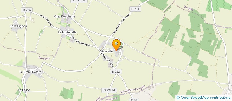 localisation de l'entreprise SINE FINE  BRESDON