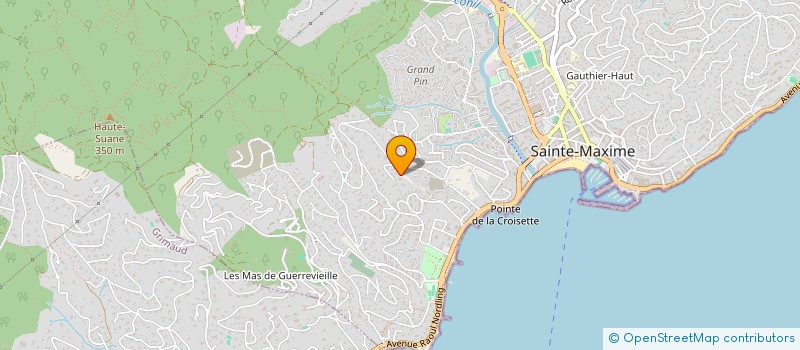 localisation de l'entreprise SINE-LAMBERSENS à SAINTE-MAXIME
