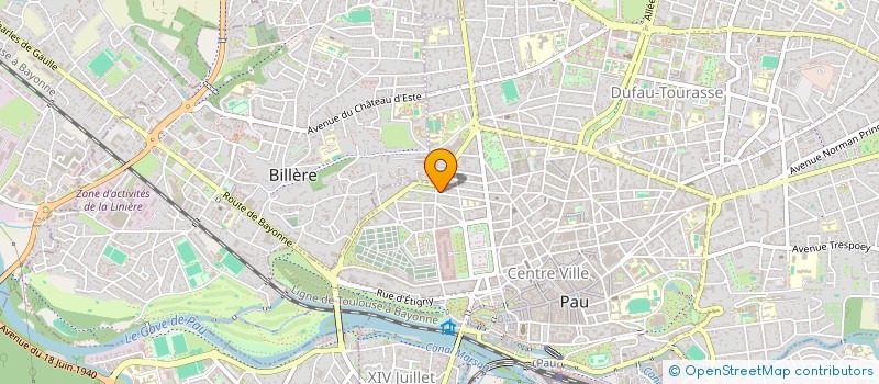 localisation de l'entreprise SINE NOMINE à PAU