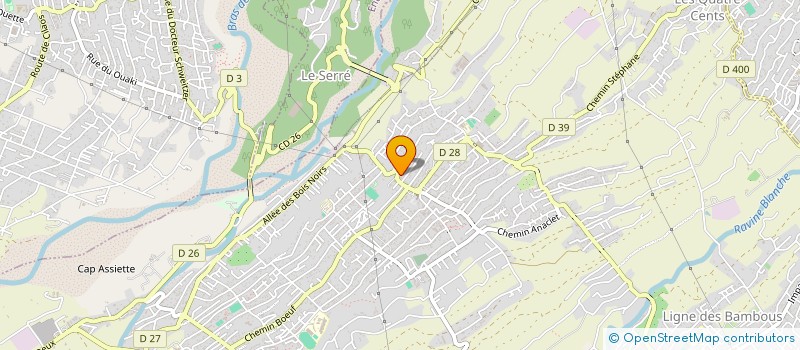 localisation de l'entreprise SINE QUA NON à SAINT-PIERRE