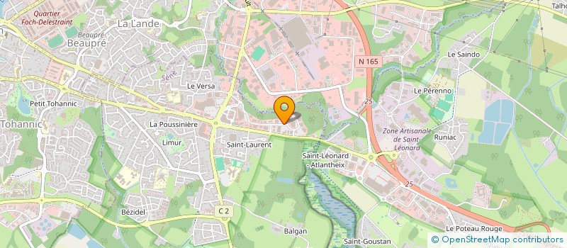 localisation de l'entreprise SINE56 à SENE