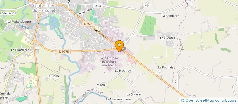 localisation de l'entreprise SINEA à SAINT-HILAIRE-DU-HARCOUET