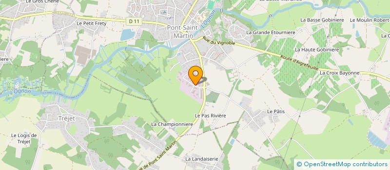 localisation de l'entreprise SINECO CHARPENTE  PONT-SAINT-MARTIN