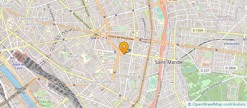 localisation de l'entreprise SINED à PARIS