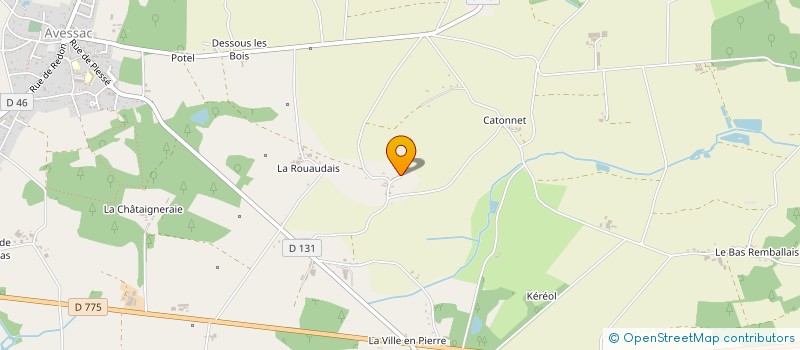 localisation de l'entreprise SINED  AVESSAC