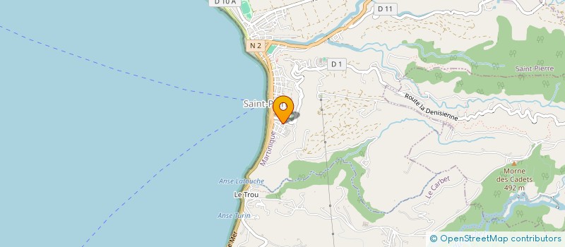 localisation de l'entreprise SINEGON  SAINT-PIERRE