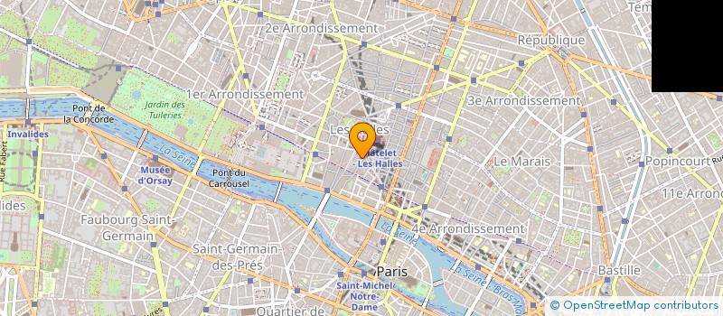 localisation de l'entreprise SINEGRE                       AUGUS  PARIS