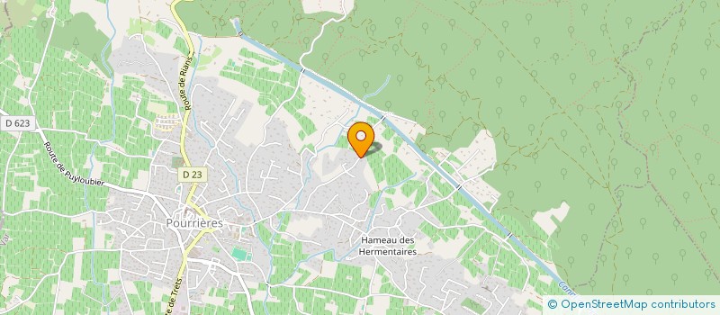 localisation de l'entreprise SINEL  POURRIERES