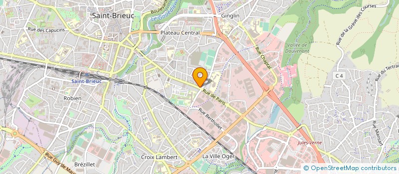 localisation de l'entreprise SINEO TERRE D'ARMOR à SAINT-BRIEUC