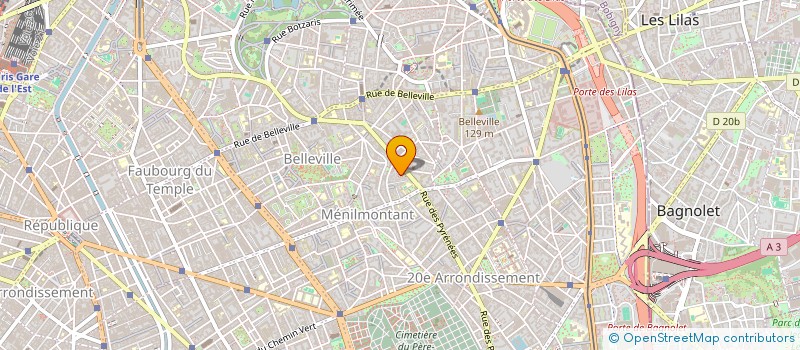 localisation de l'entreprise SINEQUALEX  PARIS