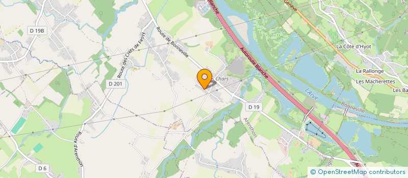 localisation de l'entreprise SINEQUANON  ARENTHON