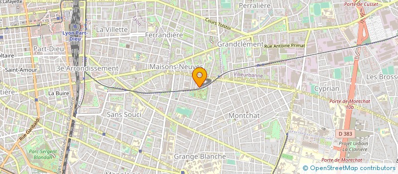 localisation de l'entreprise SINEQUANONE CONSEIL RH  LYON