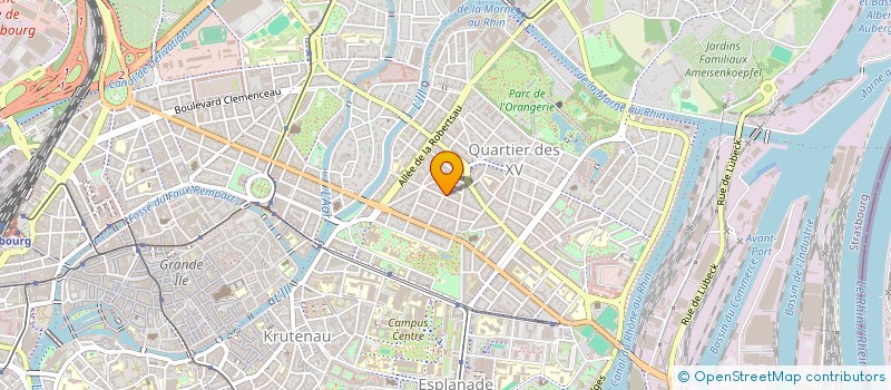 localisation de l'entreprise SINEQUOINON  STRASBOURG