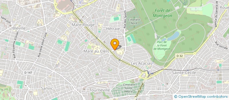 localisation de l'entreprise SINER FRERES à LE HAVRE