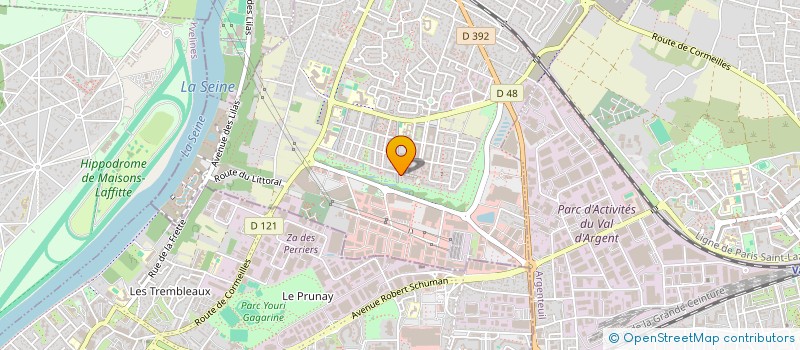 localisation de l'entreprise SINERGY CONSEIL  CORMEILLES-EN-PARISIS