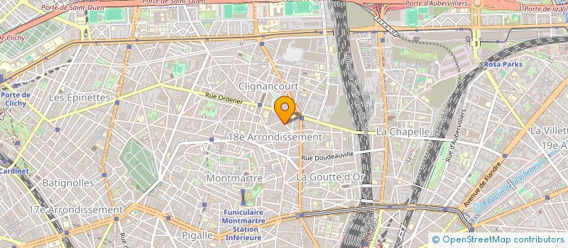 localisation de l'entreprise SINERGY DISTRIBUTION à PARIS