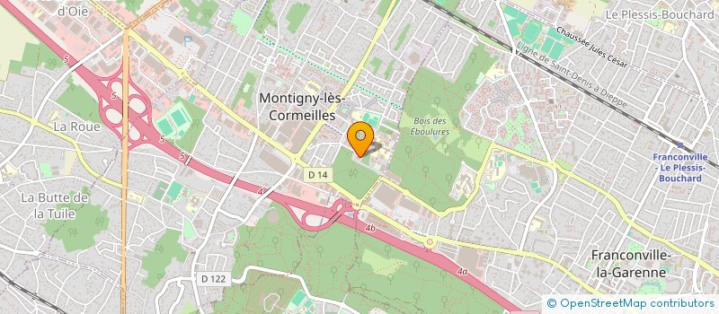 localisation de l'entreprise SINERGY SECURITE PRIVEE à MONTIGNY-LES-CORMEILLES