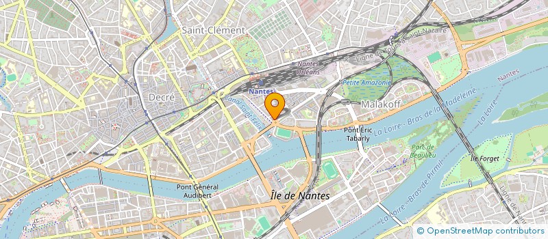 localisation de l'entreprise SINERGYWEB à NANTES