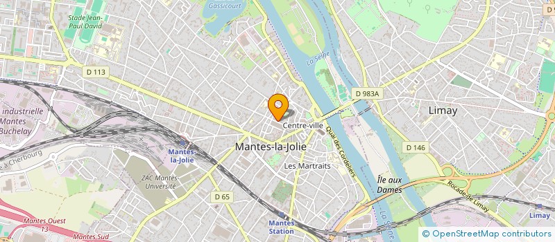 localisation de l'entreprise SINESALOOM  MANTES-LA-JOLIE