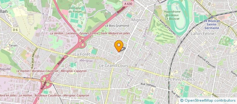 localisation de l'entreprise SINESON  LE TAILLAN-MEDOC