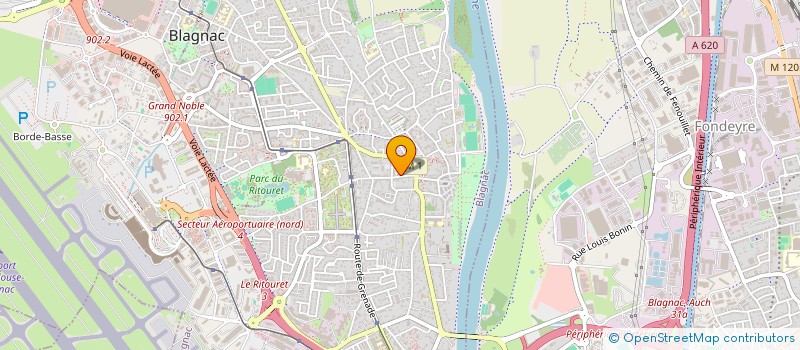 localisation de l'entreprise SINETRACKS MASTERING à BLAGNAC