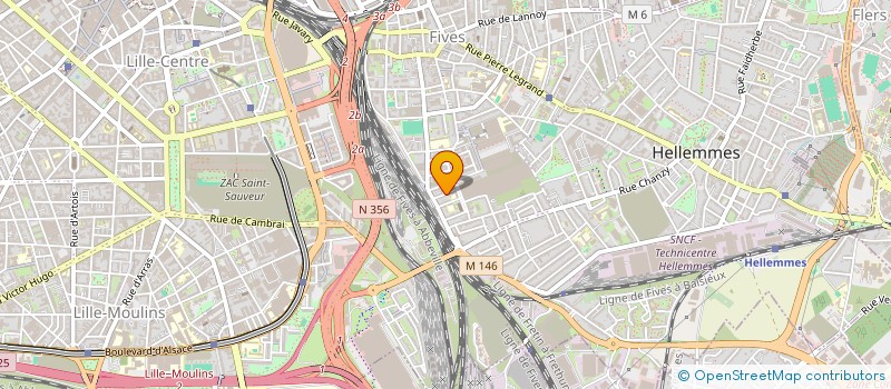 localisation de l'entreprise SINFONI IT à LILLE