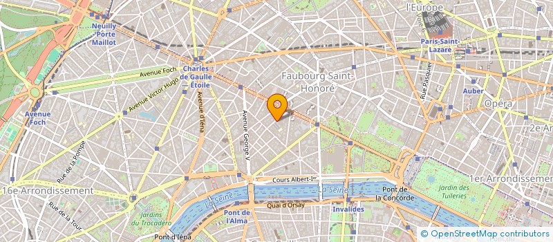 localisation de l'entreprise SINFONIA  PARIS