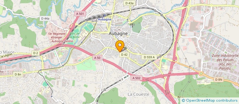 localisation de l'entreprise SING N SONG à AUBAGNE
