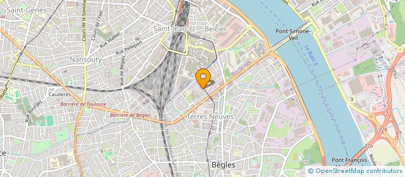 localisation de l'entreprise SINGA BORDEAUX  BORDEAUX