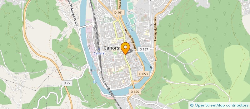 localisation de l'entreprise SINGAP  CAHORS