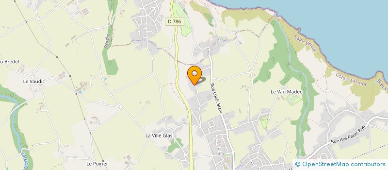 localisation de l'entreprise SINGAPORE SLING  PORDIC