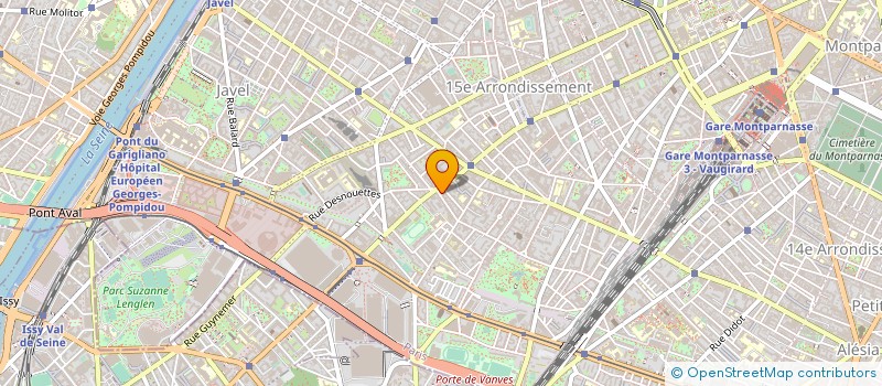 localisation de l'entreprise SINGER VEPI à PARIS