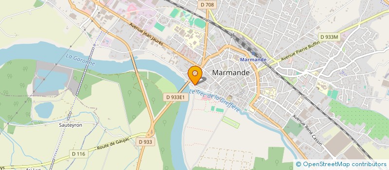 localisation de l'entreprise SINGERIE 47 - BIEN ETRE DANS SA VIE  MARMANDE