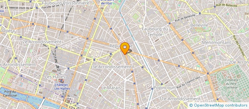 localisation de l'entreprise SINGH BTP à PARIS