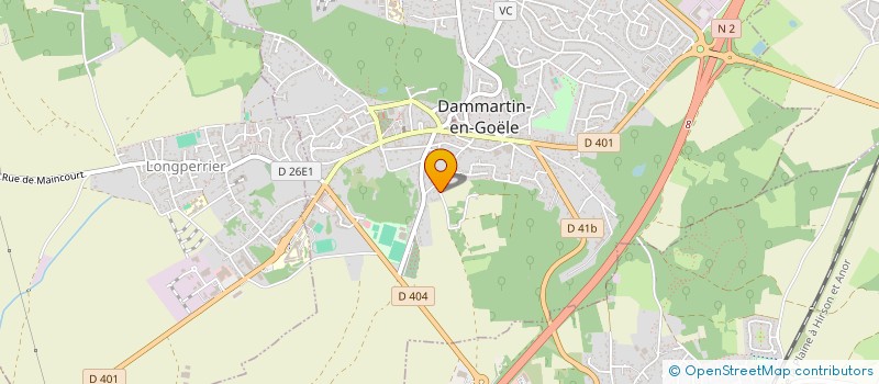 localisation de l'entreprise SINGH GROUPE  DAMMARTIN-EN-GOELE