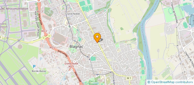 localisation de l'entreprise SINGH LIMITED à BLAGNAC