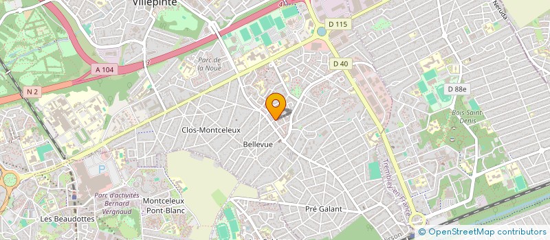 localisation de l'entreprise SINGH TECH à VILLEPINTE