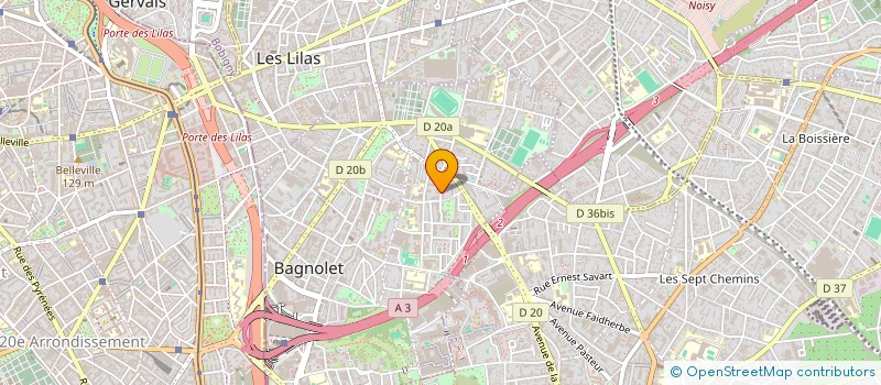 localisation de l'entreprise SINGHARAJAH GROUP à BAGNOLET