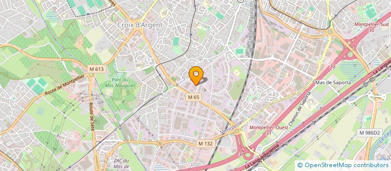 localisation de l'entreprise SINGLA INVEST HOLDING à MONTPELLIER
