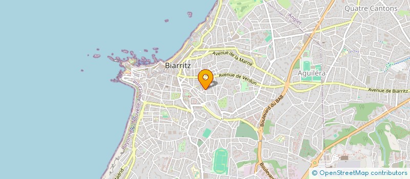 localisation de l'entreprise SINGLE FIN BIARRITZ  BIARRITZ