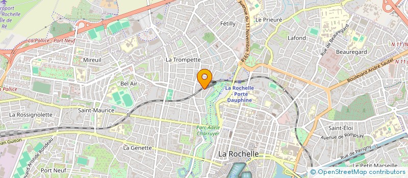 localisation de l'entreprise SINGLE WHIP  LA ROCHELLE