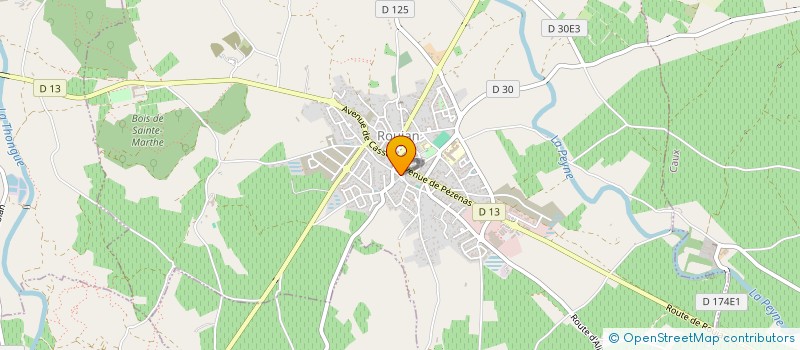 localisation de l'entreprise SINGLEBARREL  ROUJAN