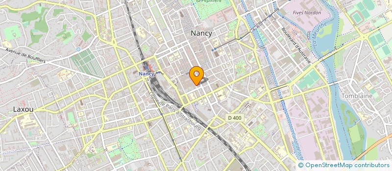 localisation de l'entreprise SINGLER ET ASSOCIES à NANCY