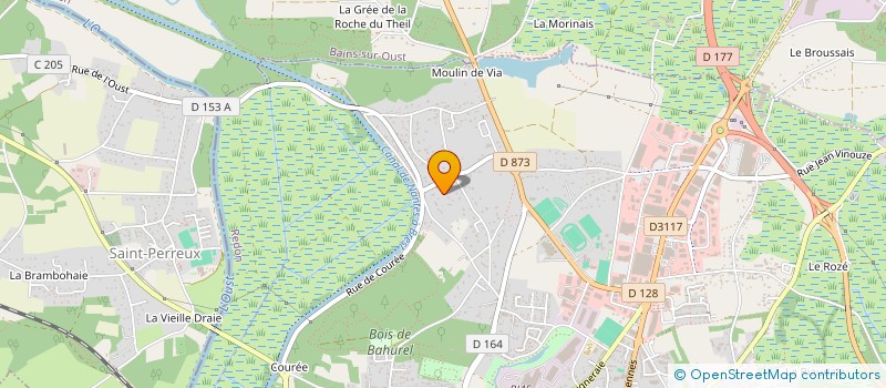 localisation de l'entreprise SINGULARITES  REDON