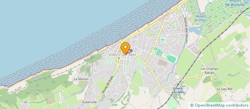 localisation de l'entreprise SINGULIER  VILLERS-SUR-MER