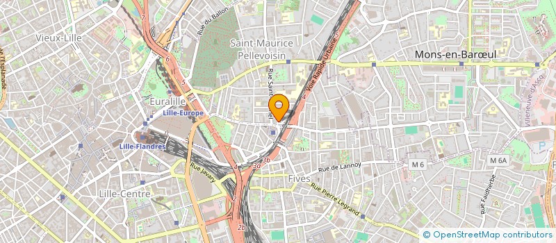 localisation de l'entreprise SINGULIER IMMOBILIER à LILLE